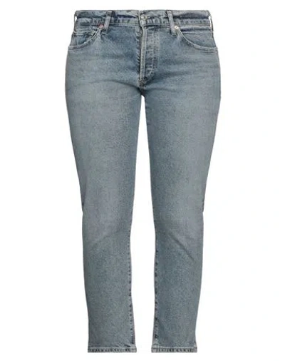 Citizens Of Humanity Woman Jeans Blue Size 25 Cotton, Polyurethane
