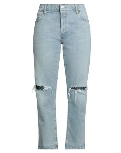 Citizens Of Humanity Woman Jeans Blue Size 30 Organic Cotton, Elastane