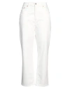 Citizen Of Humanity Isola Cropped Bootcut Recycled Leather-blend Pants In White