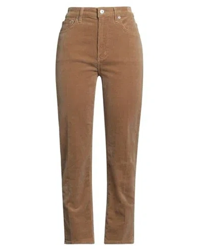 Citizens Of Humanity Woman Pants Khaki Size 32 Cotton, Elastane