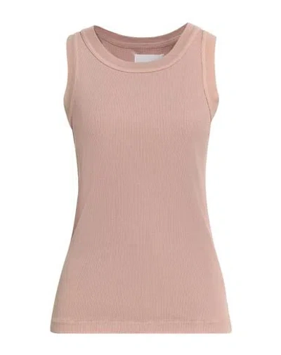 Citizen Of Humanity Citizens Of Humanity Woman Tank Top Blush Size L Organic Cotton, Tencel Lyocell, Elastane