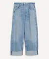 Shop Citizens Of Humanity Women's Ayla Baggy Cuffed Crop Jeans In Gemini