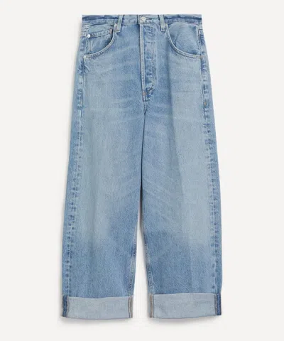 Citizens Of Humanity Women's Ayla Baggy Cuffed Crop Jeans In Gemini