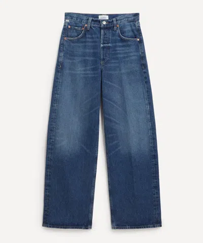 Citizens Of Humanity Paloma High-rise Wide-leg Jeans In Blue