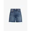 CITIZENS OF HUMANITY MARLOW HIGH-RISE RECYCLED-DENIM SHORTS