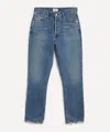 Citizens Of Humanity Jolene High-rise Vintage Slim Jeans In Dimple