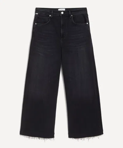Citizens Of Humanity Women's Lyra Wide-leg Crop Jeans In Medallion