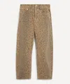 Citizens Of Humanity Relaxed Barrel Leg Silhouette Jeans In Natural Cheetah