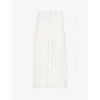 Citizen Of Humanity Womens Ayla Baggy Wide-leg High-rise Jeans Pashmina (off White) In Pashmina (off White)
