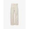 Citizen Of Humanity Womens Citizens Of Humanity Miro Relaxed-fit Denim Trousers In Almondette (light Brown)