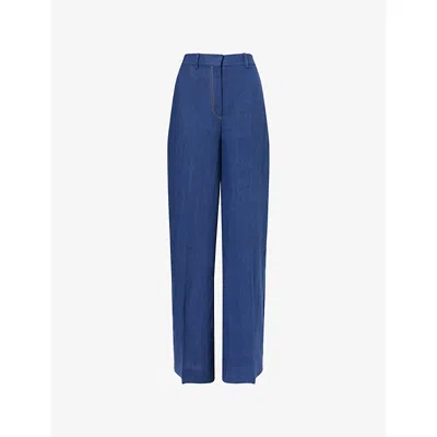 Citizen Of Humanity Womens Citizens Of Humanity X Argent Park Wide-leg Linen Trousers