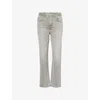Citizens Of Humanity Cropped Jeans In Quartz Grey (lt Grey)