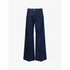 Citizen Of Humanity Womens Summit Citizens Of Humanity X Argent Beverly Bootcut-leg Mid-rise Jeans