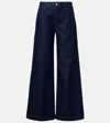 Citizen Of Humanity X Argent Beverly Mid-rise Wide-leg Jeans