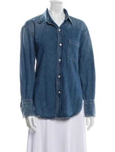 Pre-owned Citizens Of Humanity X Argent Denim Jacket In Blue