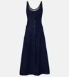 Citizen Of Humanity X Argent Farrow Denim Midi Dress