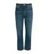 Citizens Of Humanity Zurie Mid-rise Straight Jeans In Blue