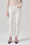 Citizen Of Humanity Zurie Ankle Corduroy Straight Leg Pants In Pashmina