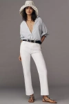 Citizens Of Humanity Zurie High-rise Ankle Straight-leg Jeans In White