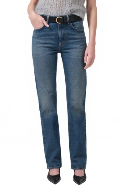Citizens Of Humanity Zurie High Waist Straight Leg Jeans In Eugene