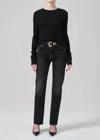 Citizen Of Humanity Zurie High Waist Straight Leg Jeans In Stormy