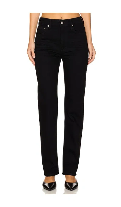 Citizens Of Humanity Zurie Straight Leg In Black