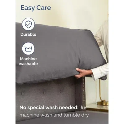 Citrus 4-piece Extra Deep King Sheet Set, Soft Cooling Microfiber Bedding With Deep Pockets, Wrinkle-resist In Gray