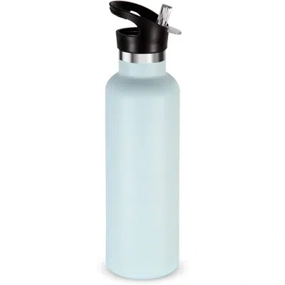 Citrus Fog 24oz Stainless Steel Water Bottle – Vacuum Insulated Double-wall Travel Bottle With Leak-proof S In Blue