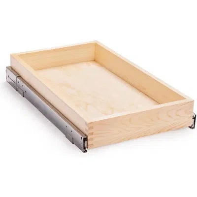 Citrus Premium Soft-close Slide-out Wooden Drawer Organizer For Kitchen Cabinets – Bottom & Side Mount Comp In Neutral