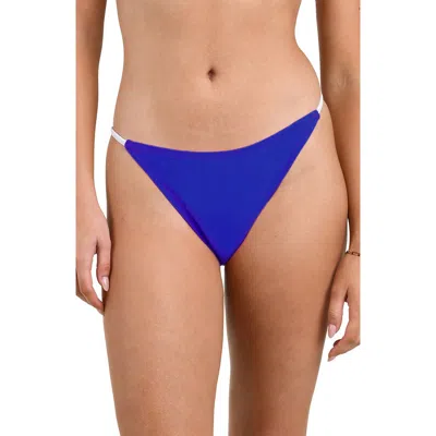 Citrus Solids Bikini Bottoms In Blue