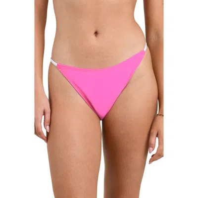 Citrus Solids Bikini Bottoms In Pink