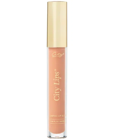 City Beauty Plumping Lip Gloss, 0.16 Fl. Oz./4.9 ml In Nude
