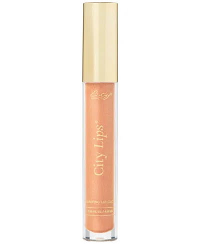 City Beauty Plumping Lip Gloss, 0.16 Fl. Oz./4.9 ml In Nude York