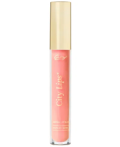 City Beauty Plumping Lip Gloss, 0.16 Fl. Oz./4.9 ml In South Peach