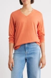 City Blues Beth Long Sleeve T-shirt In Orange