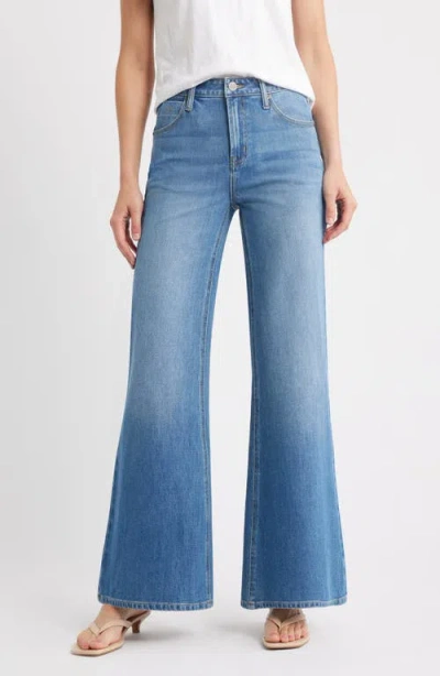City Blues Bond Wide Leg Jeans In Purple