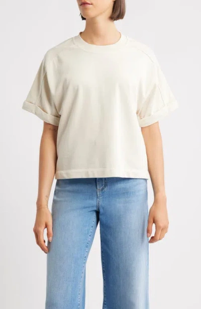 City Blues Brie Boxy Short Sleeve Sweatshirt In Multi