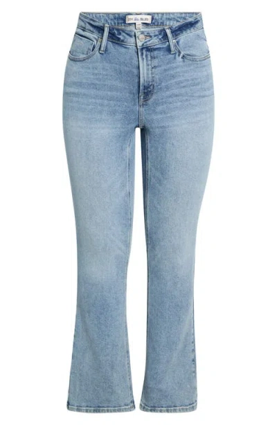 City Blues Chelsea High Waist Bootcut Jeans In Light Vintage Tagged Whisker