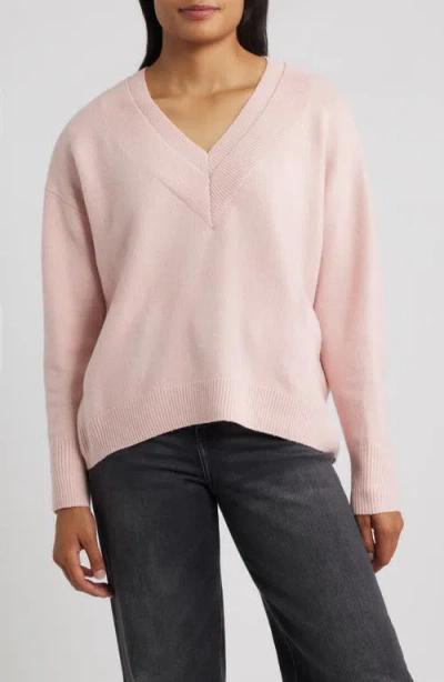 City Blues Ciite V-neck Sweater In Pink