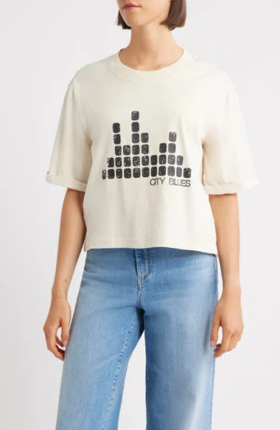 City Blues Coram Graphic Oversize T-shirt In White