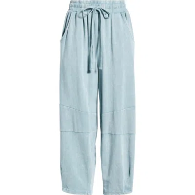 City Blues Cotton Barrel Leg Sweatpants