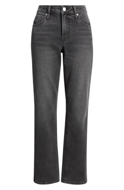 City Blues Dover Ankle Straight Leg Jeans In Black