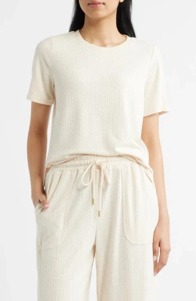 City Blues Jacquard T-shirt In White
