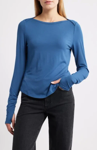 City Blues Long Sleeve Modal Blend Top