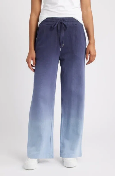 City Blues Ombré Dip Dye Drawstring Lounge Pants