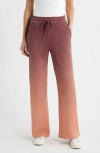 City Blues Ombré Dip Dye Drawstring Lounge Pants In Multi