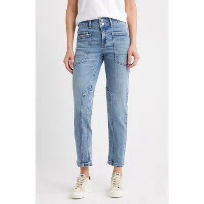 City Blues Patch Pocket Ankle Tapered Jeans