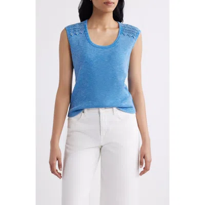 City Blues Rib Acid Wash Tank