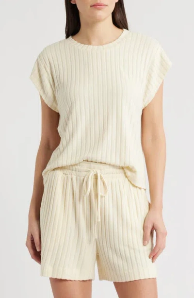 City Blues Rib Knit Top In Multi