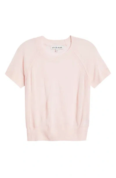 City Blues Short Sleeve Knit Shirt In Pink